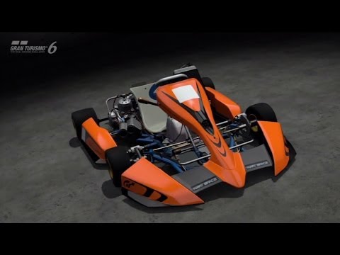 Gran Turismo 6 - First Laps@GTKart Track w/Gran Turismo Shifter Kart