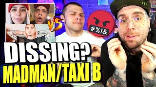 FISHBALL DISSA VIOLENTEMENTE MADMAN E TAXI B IN DILDO 2| RAP REACTION by Arcade Boyz