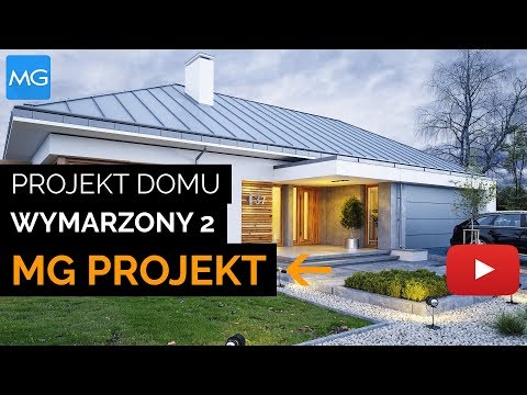 Projekt domu Wymarzony 2 MG Projekt - 127.1 m2 - koszt budowy 220 tys. zł