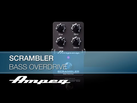 Ampeg Scrambler Bass Overdrive Pedal | Sweetwater