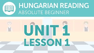 Hungarian Reading Practice for Absolute Beginners - Buying a Bus Ticket