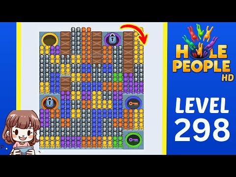 Hole People Level 298 Solution Walkthrough
