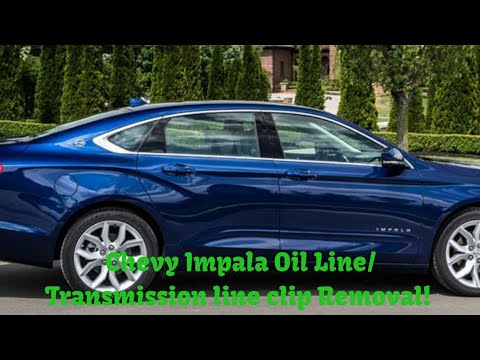 Chevy impala oil line transmission cooler line clip removal