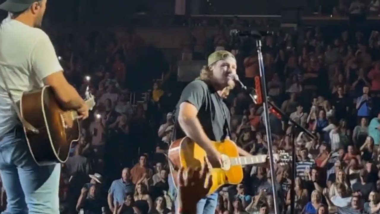 Morgan Wallen Shocks Arena With Surprise Performance At Luke Bryan Show