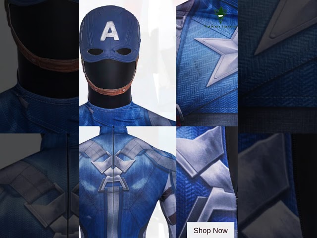 Vídeo relacionado con Capitan América Rubies Disfraz Clásico para Adultos, Jumpsuit Impreso con máscara, Licencia Oficial Marvel para Fiestas, Cosplay, Despedidas de Soltero y Carnaval