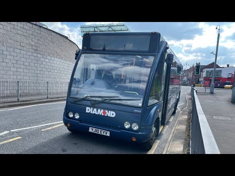 Diamond Bus 20740 Optare Solo M880SL B28F YJ10 EYV