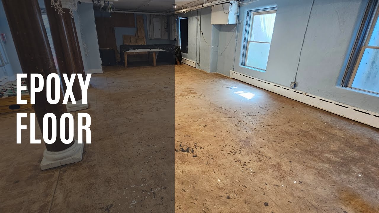 Epoxy Floor Application #howto  #epoxy