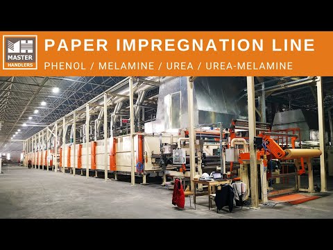 Paper Impregnation Line