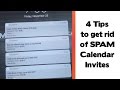 4 Tips To Get Rid Of Spam Calendar Invites On IOS MacOS And OS X
