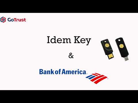 How to setup Idem Key for Bank of America