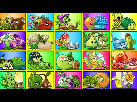 Random 30 Best Pair Team Plants vs All Team Zombies - Who Will Win? - PvZ 2 Team Plant Battlez