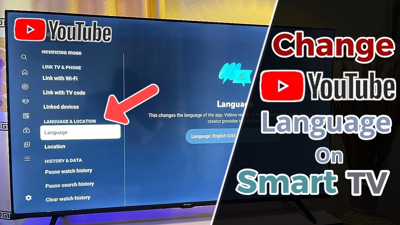 How to Change Language on YouTube on Smart TV