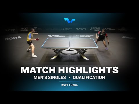 Micheal Tauber vs Zhmudenko Yaroslav | WTT Contender Doha 2021 | Men's Singles | QUAL Highlights