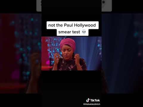 The Paul Hollywood smear test hits different TikTok: thebaldestbitch