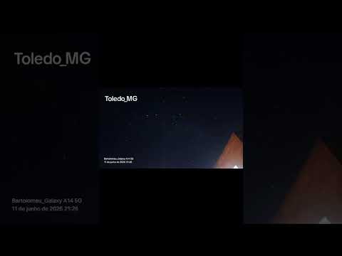 CÉU DE TOLEDO MG #toledo #mg #minasgerais #sky #estrelas #estrelado #noite #night #harpacristã