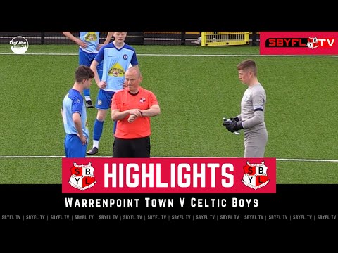 Celtic Boys v Warrenpoint Town - Under 15 Premier Division Cup Final - May 2023