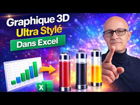 Transforme tes Graphiques Excel en 3D Ultra Stylé ! 📊