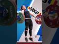 Andrea Cotruta 59kg Romania 94kg 207lbs 2025 European Weightlifting Championships