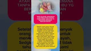 Download lagu AN4K AN4K KLAP4RN, SEDANGKAN AYAH PERGI ENTAH KEMANA TANPA KABAR, HANYA IBU YG BERJUANG SENDIRIAN ‼️ mp3