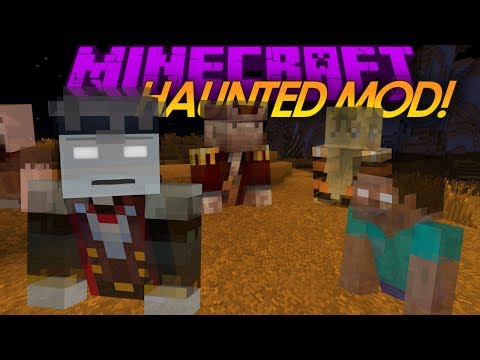 Minecraft Mod Showcase: HAUNTED Mod! (Review)