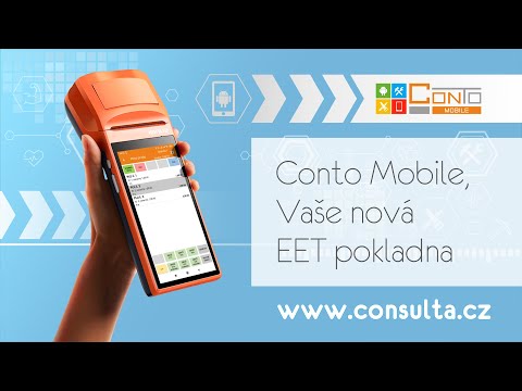 Pokladna Conto Mobile se Sunmi V3