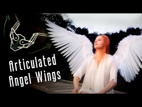 DIY Aticulated Wings Tutorial!  (Controlled by Hands)