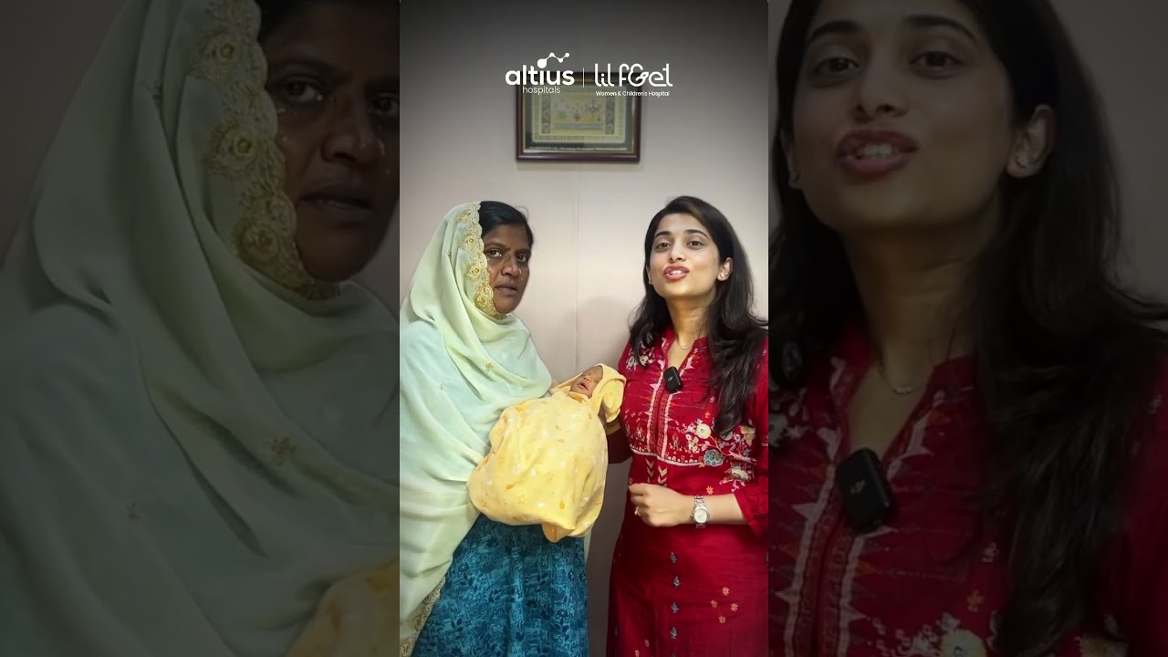 At 45 years, Miraculous journey to motherhood | Altius Hospital IVF #altiushospital #ivfpatientexperience
