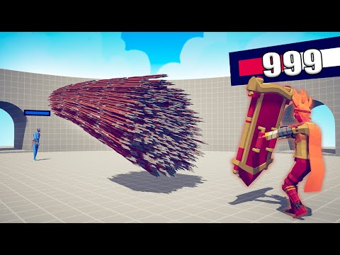 FIRE MIRROR SHIELD vs EVERY GOD - TABS | Totally Accurate Battle Simulator 2023