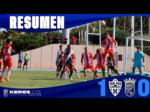 Resumen del UD Almería 'B' 1-0 Xerez CD