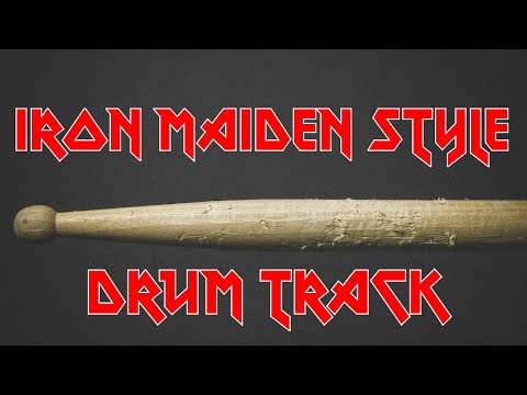 Iron Maiden Style Drum Track