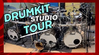 Pearl Reference monster kit (Drum kit tour)