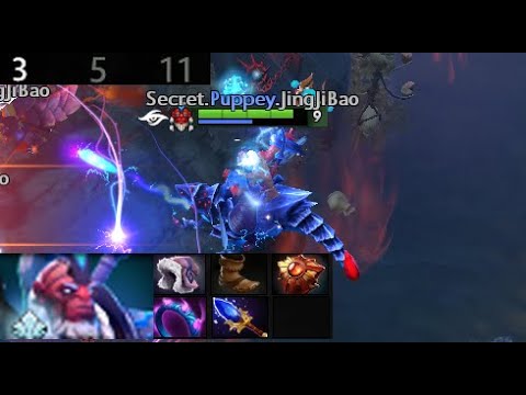Puppey - Disruptor | Fnatic vs Team Secret  (game 1) BO2 | The International 2021