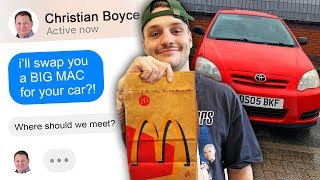 Swapping A McDonalds for a Car on Facebook Marketplace
