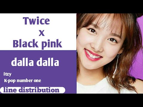 How would Black Pink x twice sing dalla dalla (itzy)