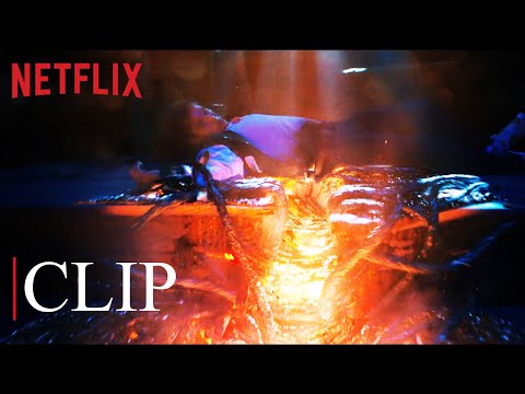 Jason's Death and Hawkins Falling Scene Stranger Things Season 4 Episode 9 HD