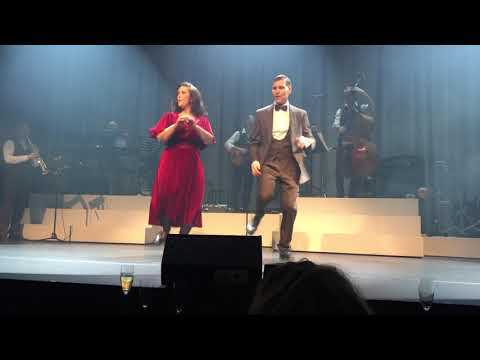 Lisa Nilsson step dances.