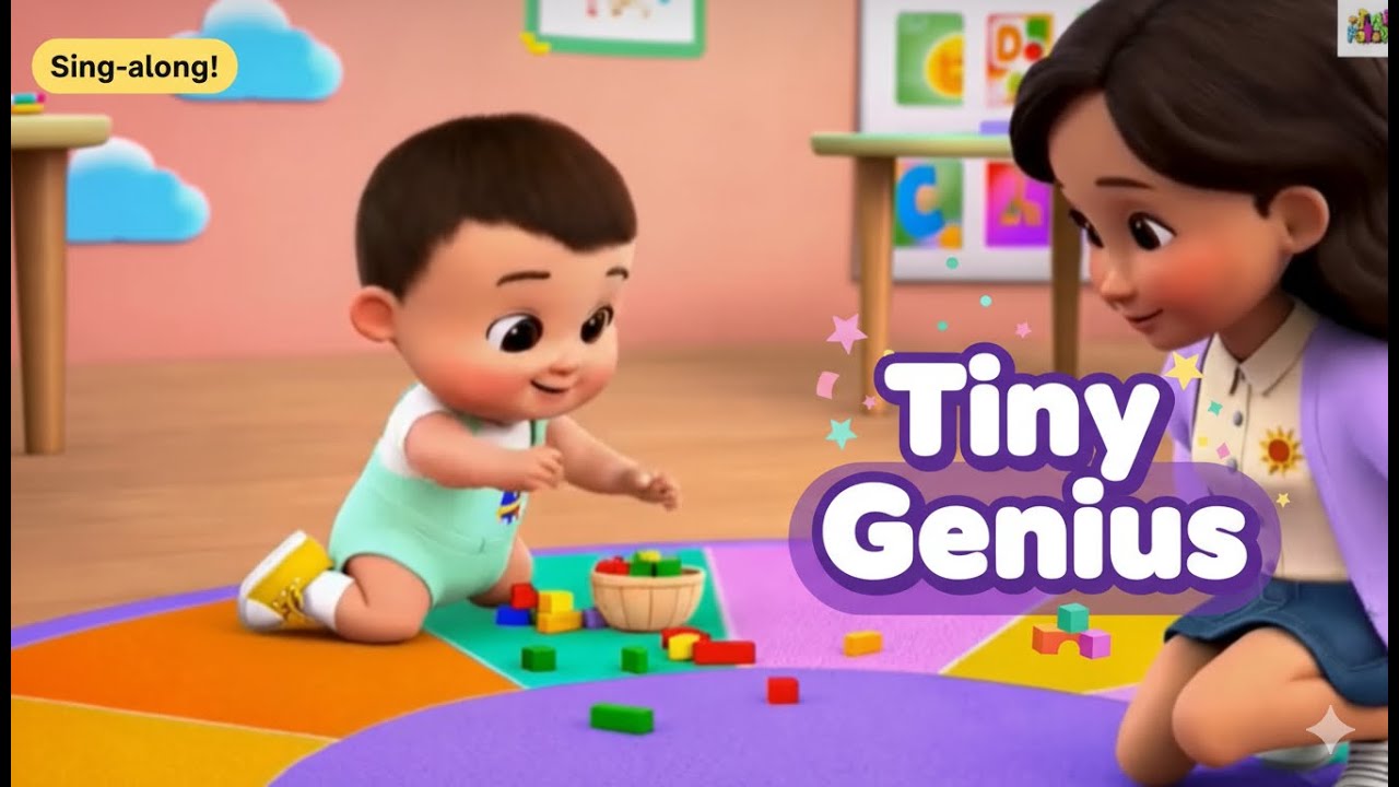 Tiny Genius Day Song | Fun Call-and-Response Preschool Action Song for 3-Year-Olds | Helping Hands