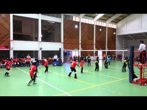 Volleyball Women Staff University 2014 (SUKUM 2014) - Day 2 - UTM vs UPM (2/4)