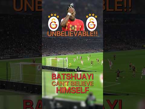 Michy Batshuayi can’t believe he missed this incredible chance!