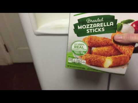 I cooked cheese sticks in a Samsung Sensor Cook microwave here’s how they turned out