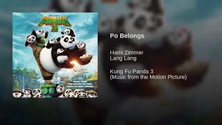 Kung Fu Panda 3 Soundtrack 13 Po Belongs, Hans Zimmer