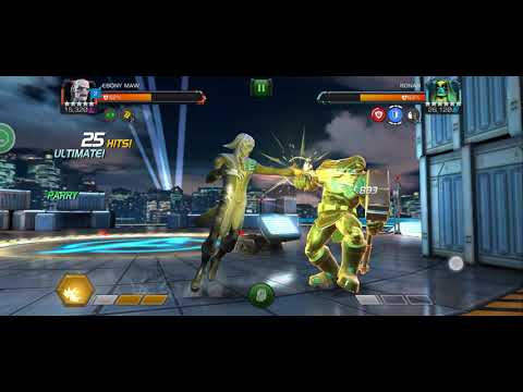 Act 6.2.1 completion, Ebony Maw beast #mcoc #boss #captainmarvel #ebony #maw #captainamerica #games