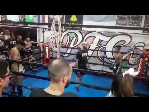 Pelea interno por titulo. Brian "El negro" Suarez. VS Leo "La joya" Cabrera.