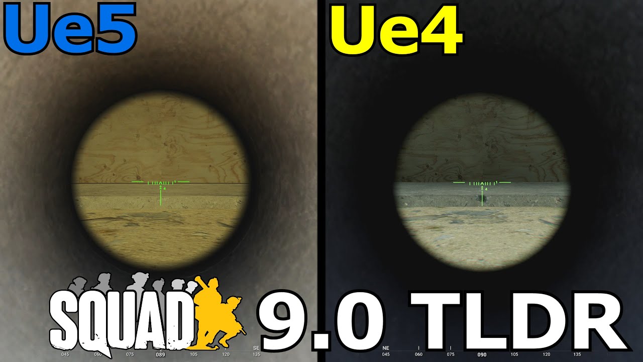 Squad 9.0 Ue5 patch TLDR