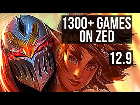 ZED vs TALIYAH (MID) | 7 solo kills, 2.0M mastery, 1300+ games, 17/4/10 | KR Grandmaster | 12.9
