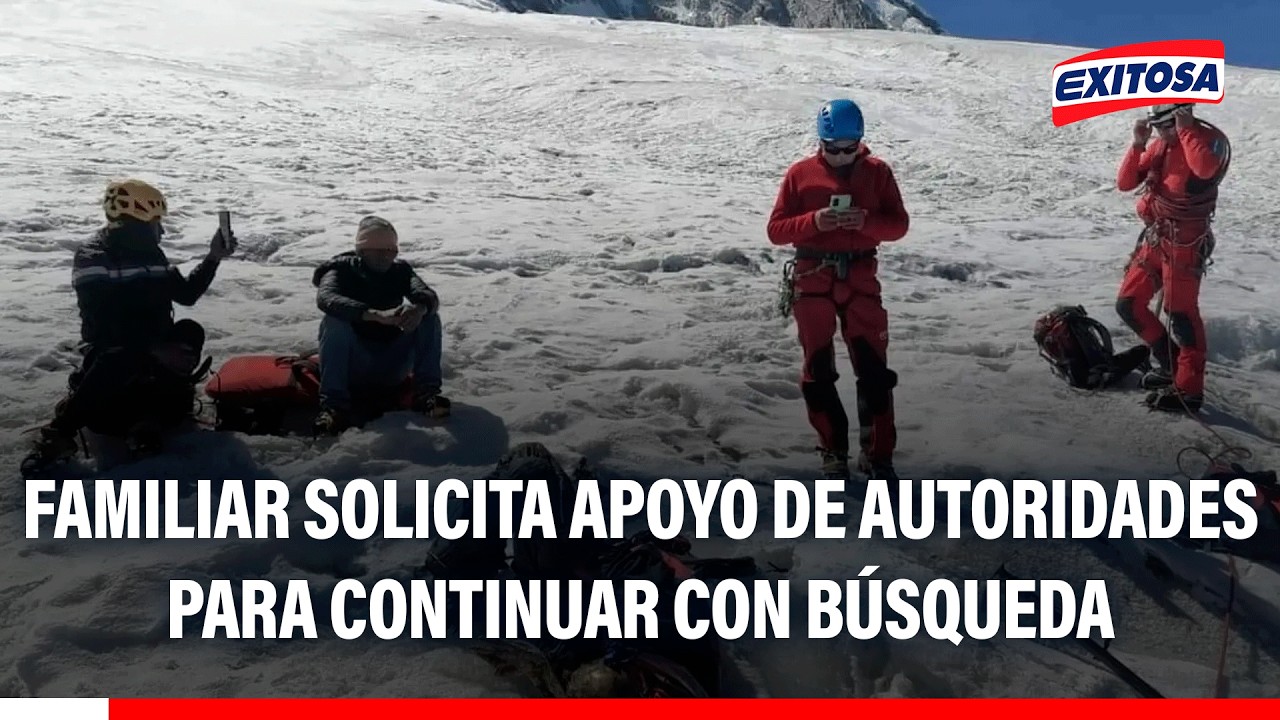 🔴🔵 Familiar solicita apoyo de autoridades y la FAP para continuar con búsqueda