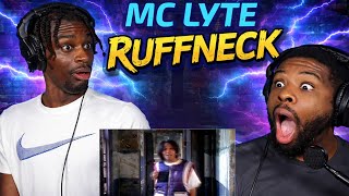 FIRST TIME reacting to MC Lyte - Ruffneck | Babanthekidd (Official Music Video)