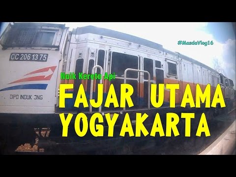 [MasdaVlog #16] ke Jakarta naik FAJAR UTAMA YOGYA