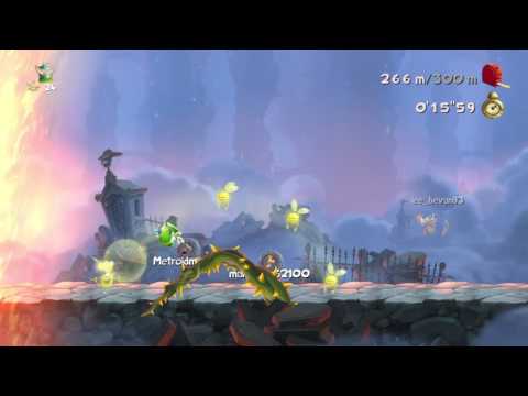 Rayman® Legends easy diamond weekly challenge PS4/XBOXONE no brake boosts