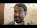 EDDIE HEARN "JOSE RAMIREZ WAS BRILLANT! IS THE BEST FIGHTER AT 140 LBS RIGHT NOW!"